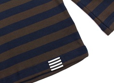 Mads Nørgaard t-shirt Tobino black coffee/sky captain